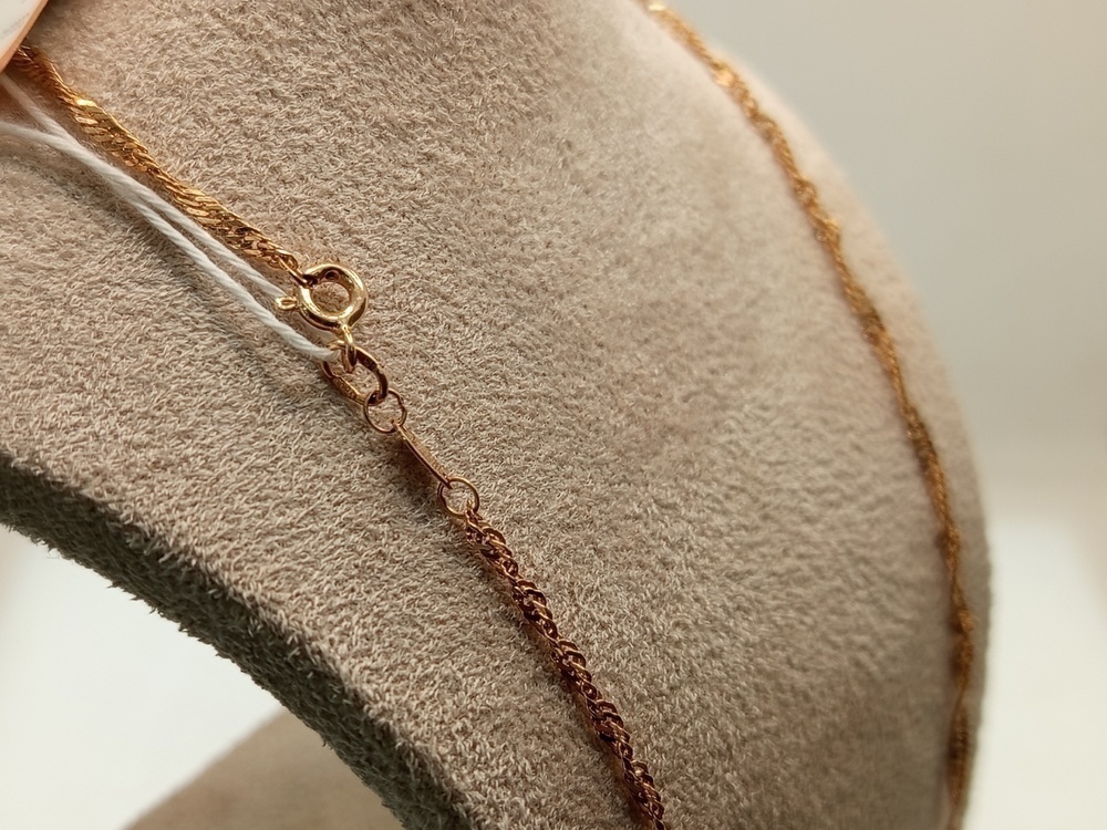 ЦЛСИ585 ЦЕПЬ ПОЛНОВЕСНАЯ Сингапур (Au 585)