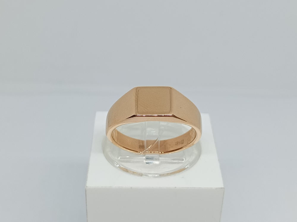 КОЛЬЦО ПЕЧАТКА без камня (Au 585)