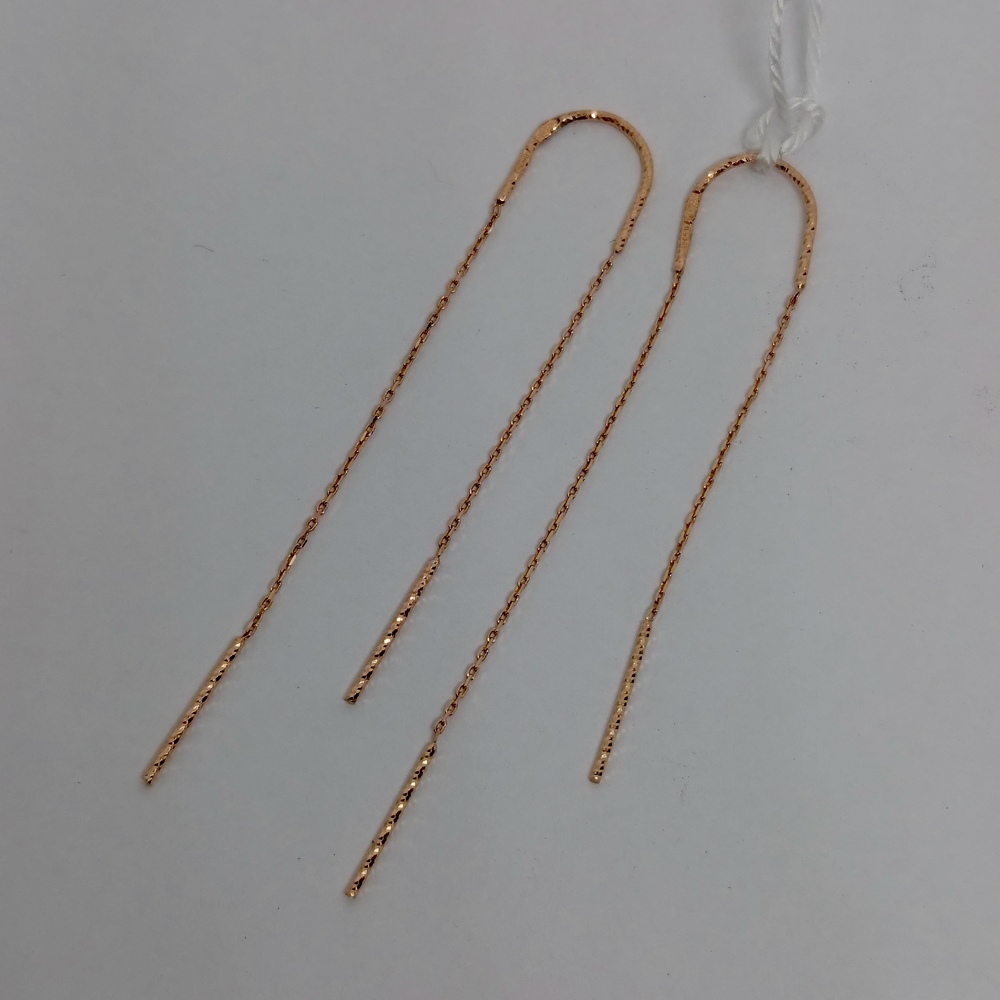 СЕРЬГИ ПРОДЕВКИ (Au 585)