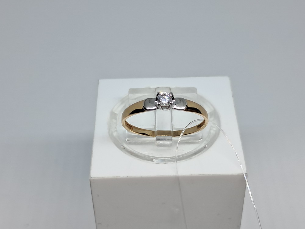 КОЛЬЦО С КАМНЕМ (Au 585)