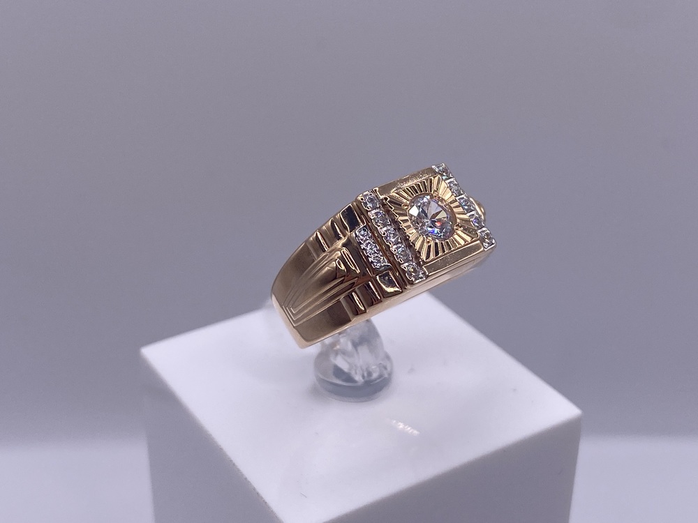 ПЕЧКМИ585 ПЕЧАТКА С КАМНЯМИ (Au 585)