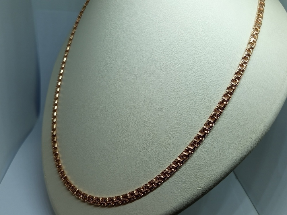 ЦЕПЬ ПОЛНОВЕСНАЯ Бисмарк (Au 585)