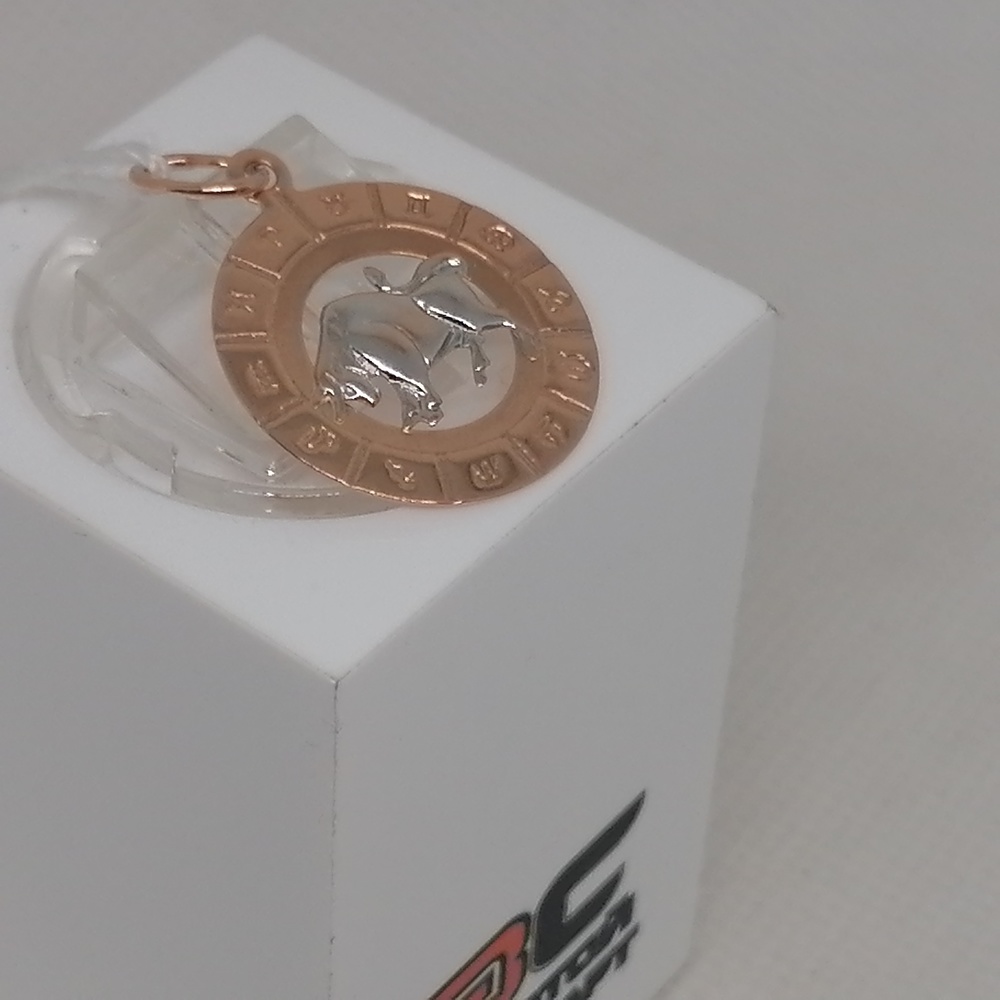 ПОДЗЗТ585 ПОДВЕСКА ЗНАК ЗОДИАКА ТЕЛЕЦ (Au 585)