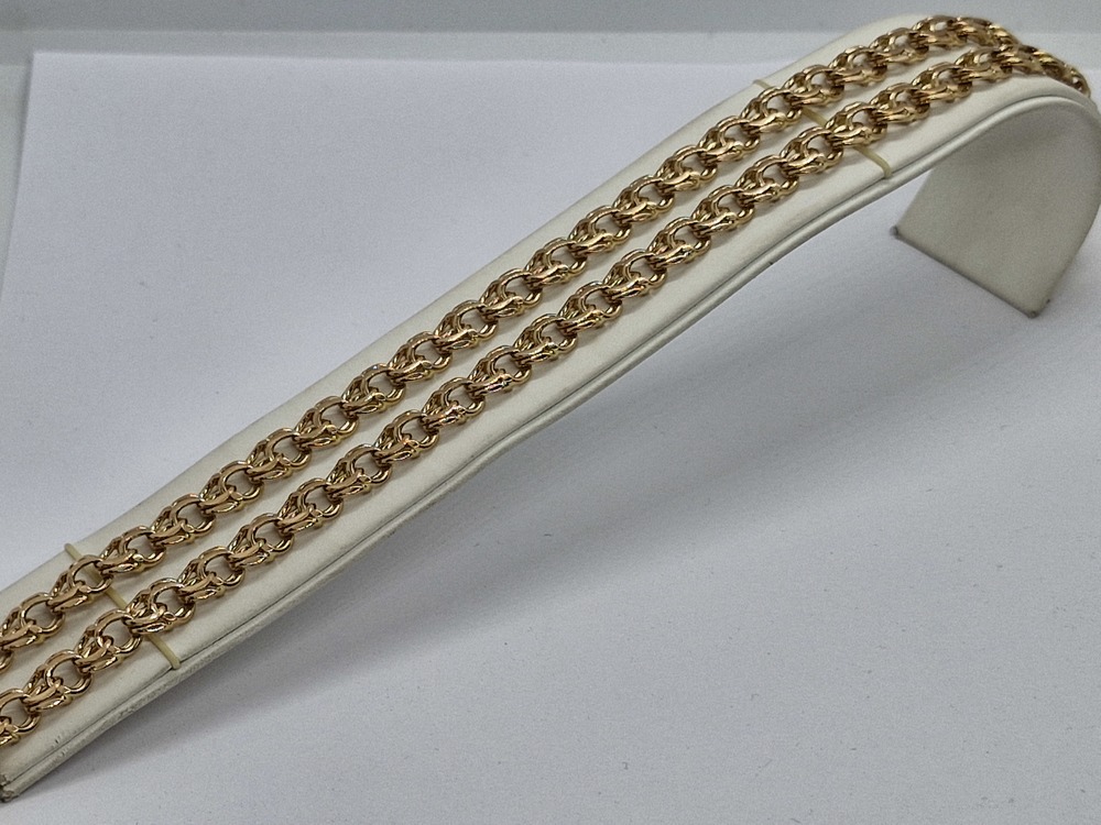 ЦЕПЬ ПОЛНОВЕСНАЯ Бисмарк (Au 585)