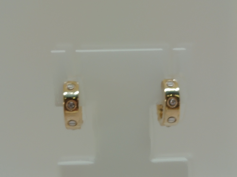 СЕРЬГИ С КАМНЯМИ (Au 585)