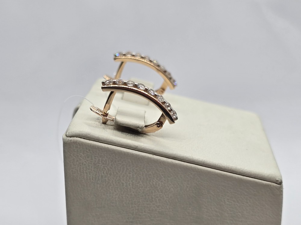 СЕРЬГИ С КАМНЯМИ (Au 585)