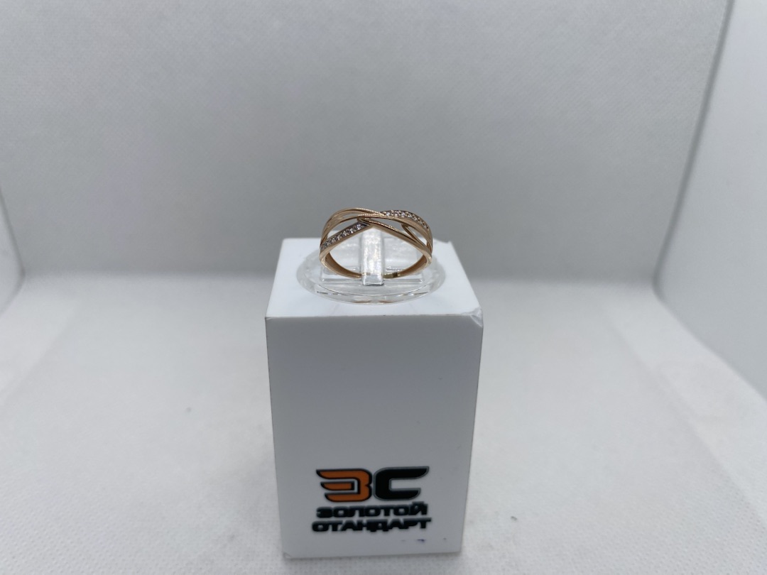 КОЛКМИ585 КОЛЬЦО С КАМНЯМИ (Au 585)
