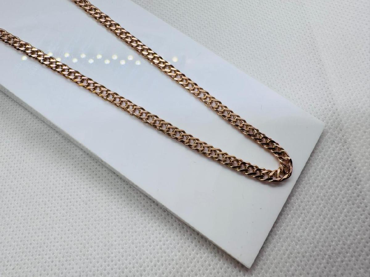 ЦЕПЬ ПОЛНОВЕСНАЯ Ромб двойной (Au 585)