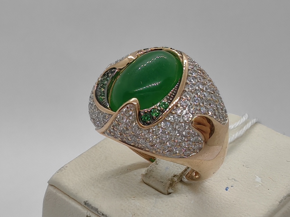 КОЛКМИ585 КОЛЬЦО С КАМНЯМИ (Au 585)