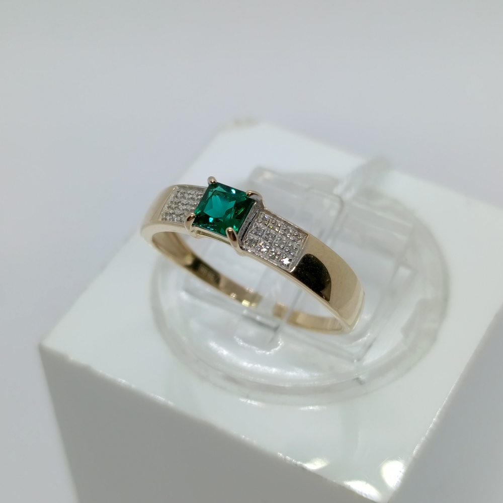 КОЛЬЦО БРИЛЛИАНТ Au 585