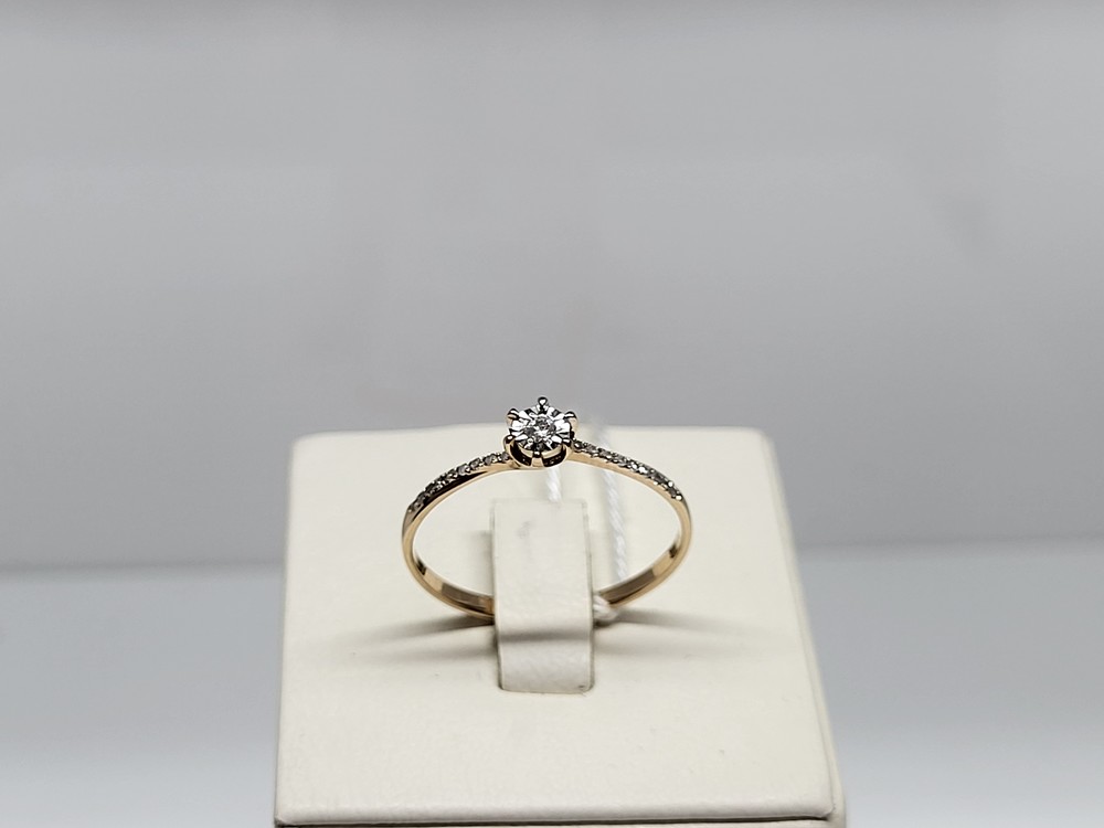 КОЛЬЦО БРИЛЛИАНТ Au 585