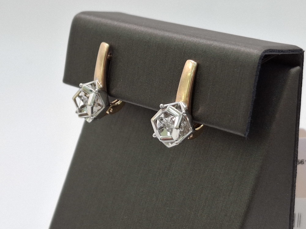 СЕРЬГИ БРИЛЛИАНТ (Au 585)