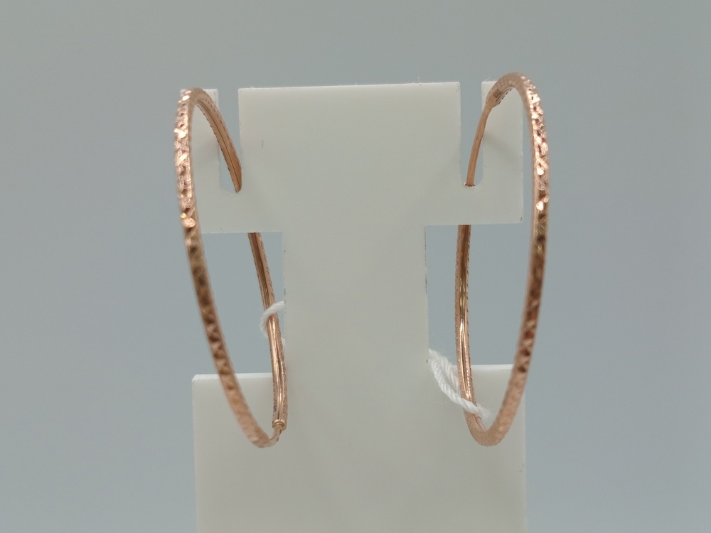 СЕРЬГИ КОНГО (Au 585)