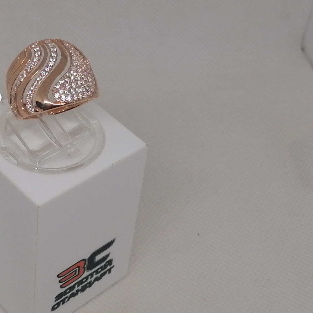 КОЛКМИ585 КОЛЬЦО С КАМНЯМИ (Au 585)
