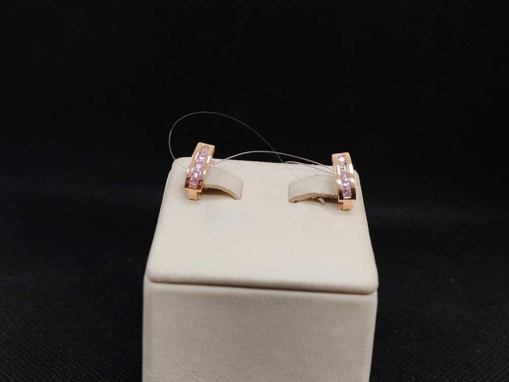 СЕРЬГИ С КАМНЯМИ (Au 585)