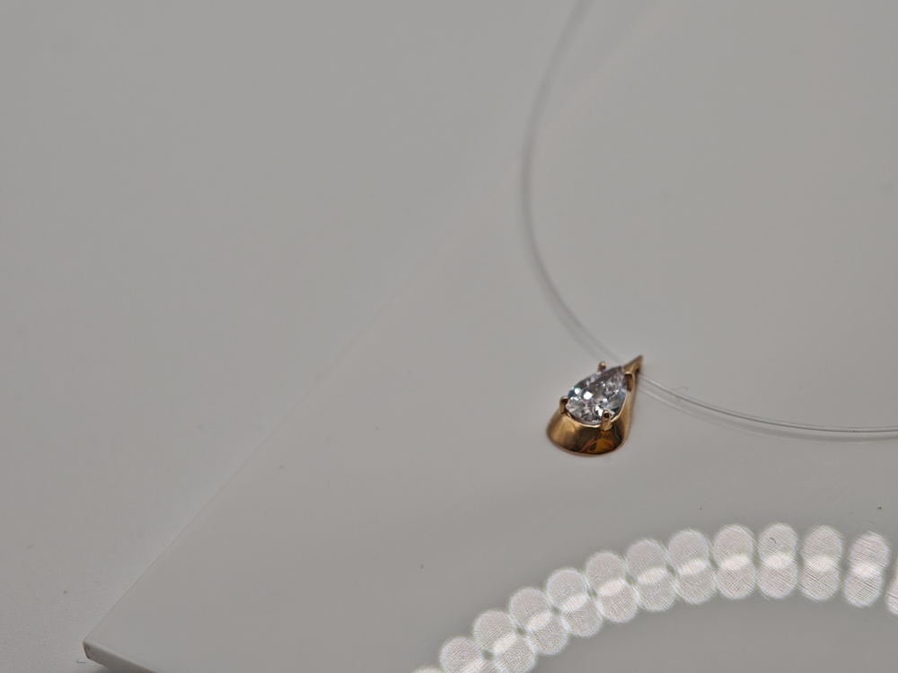 КОЛЬЕ НА ЛЕСКЕ (Au 585)