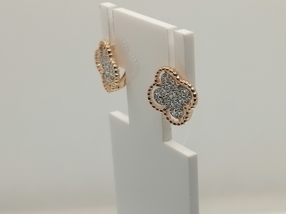 СЕРЬГИ С КАМНЯМИ (Au 585)