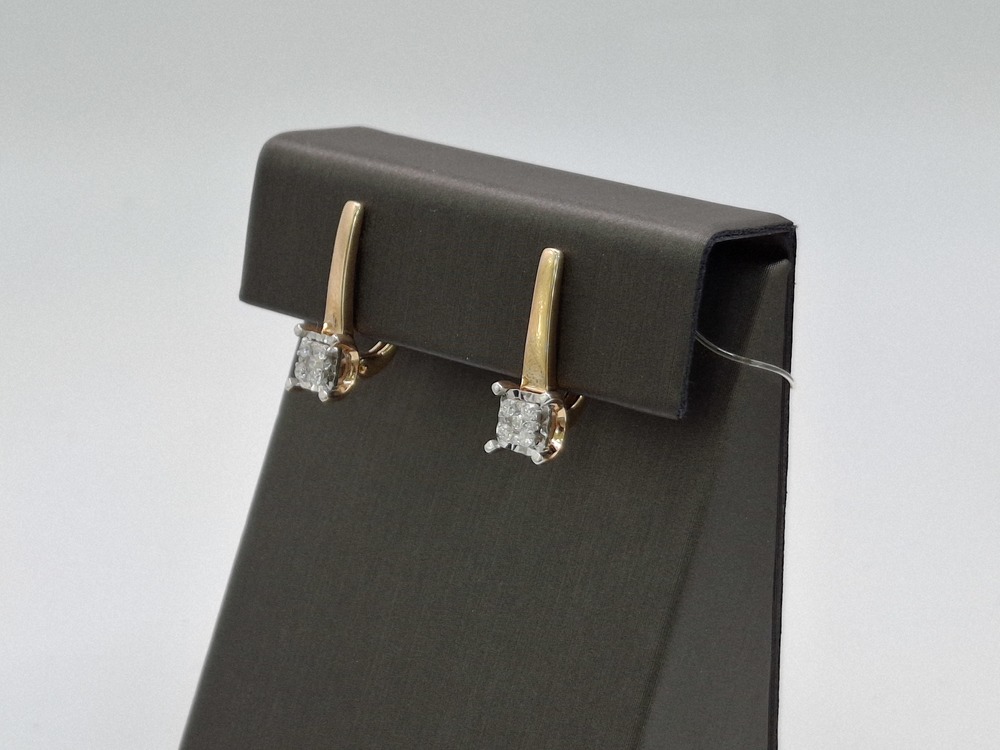 СЕРЬГИ БРИЛЛИАНТ (Au 585)