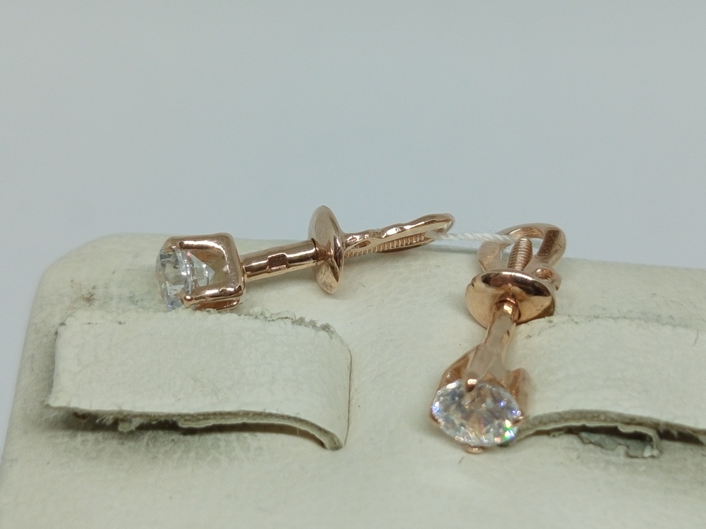 СЕРЬГИ ПУСЕТЫ (Au 585)