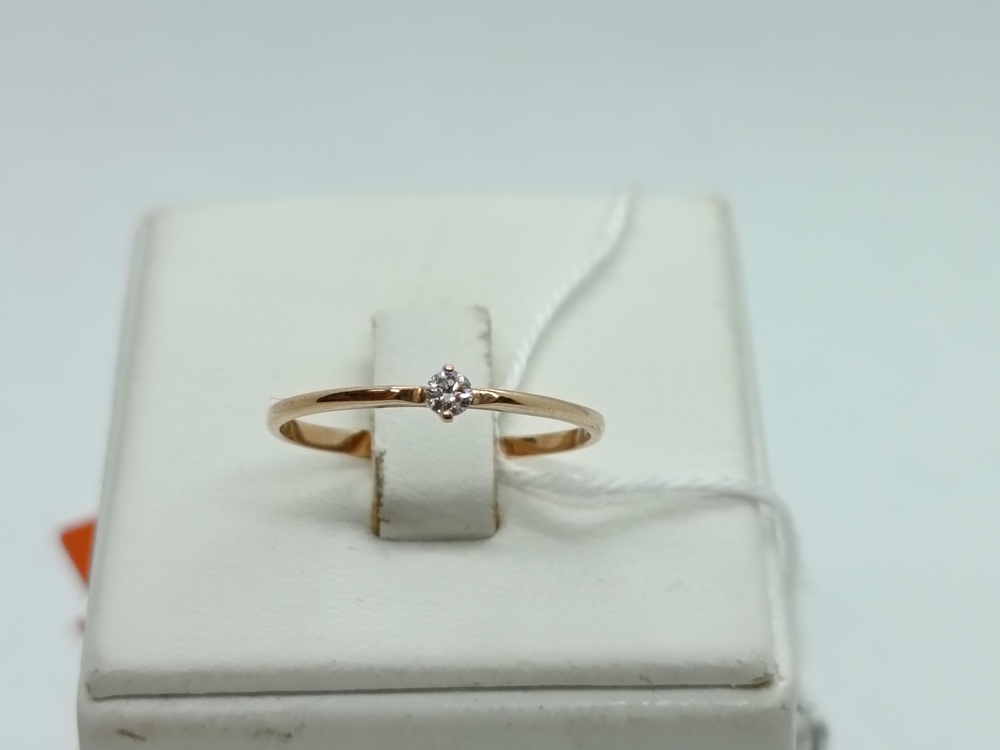 КОЛЬЦО БРИЛЛИАНТ Au 585