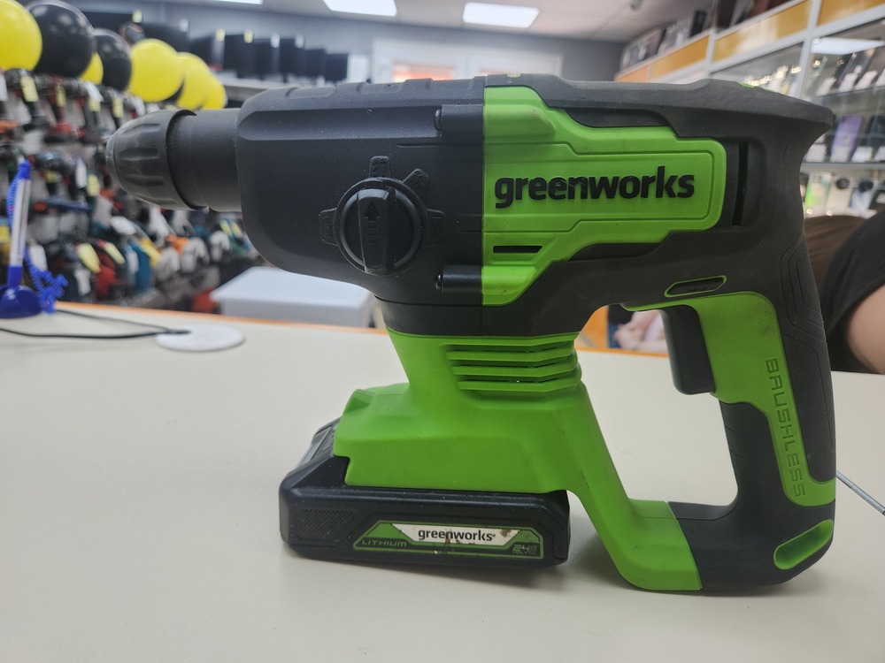 Перфоратор Greenworks GD24SDS2