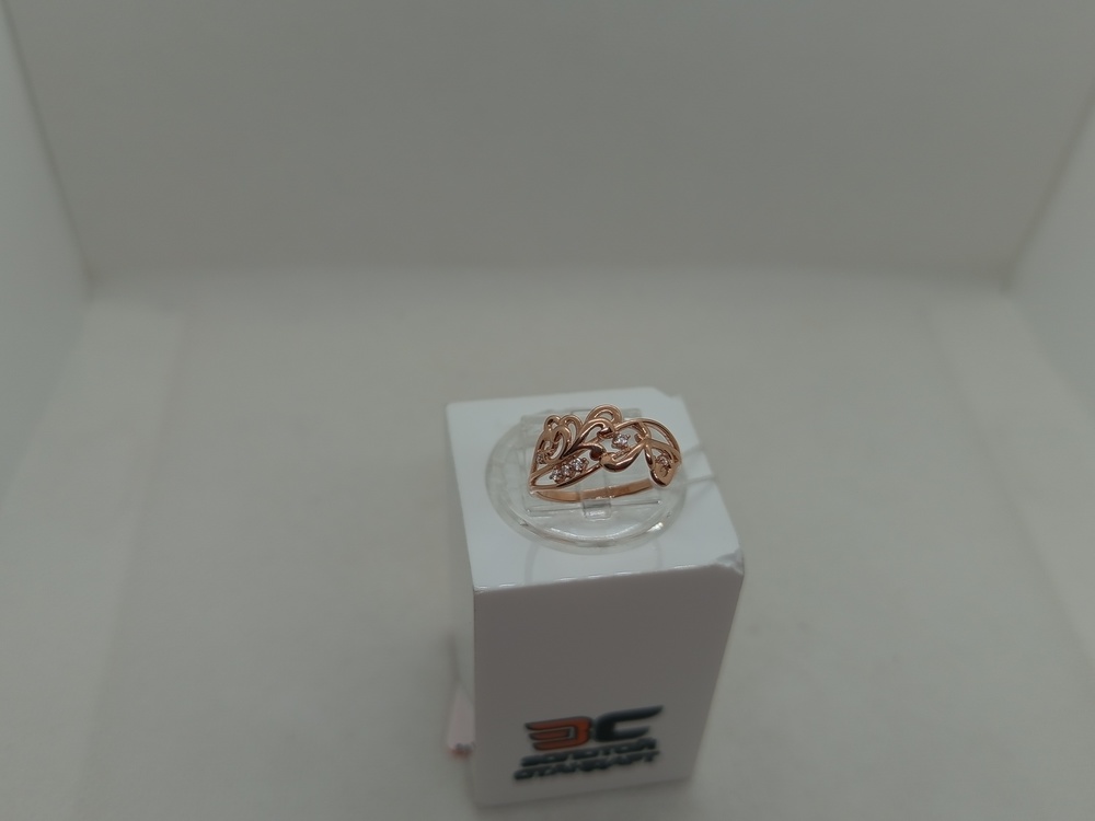 КОЛКМИ585 КОЛЬЦО С КАМНЯМИ (Au 585)