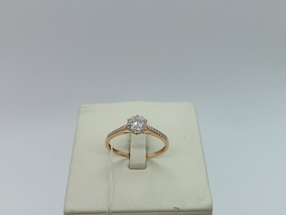 КОЛКМИ585 КОЛЬЦО С КАМНЯМИ (Au 585)