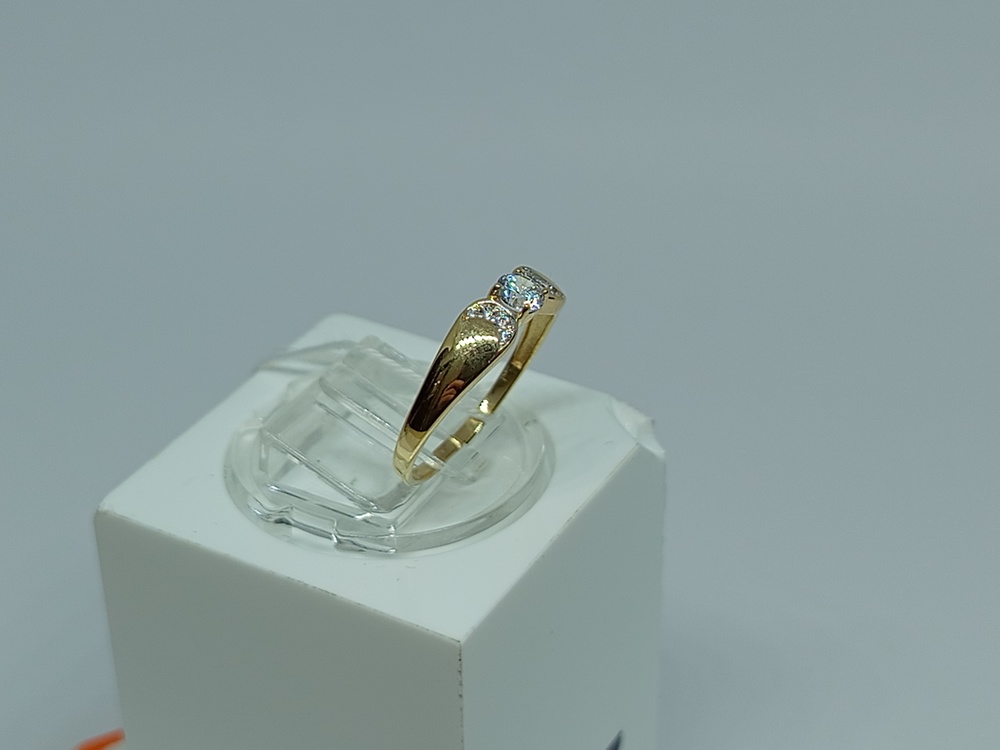 КОЛКМИ585 КОЛЬЦО С КАМНЯМИ (Au 585)