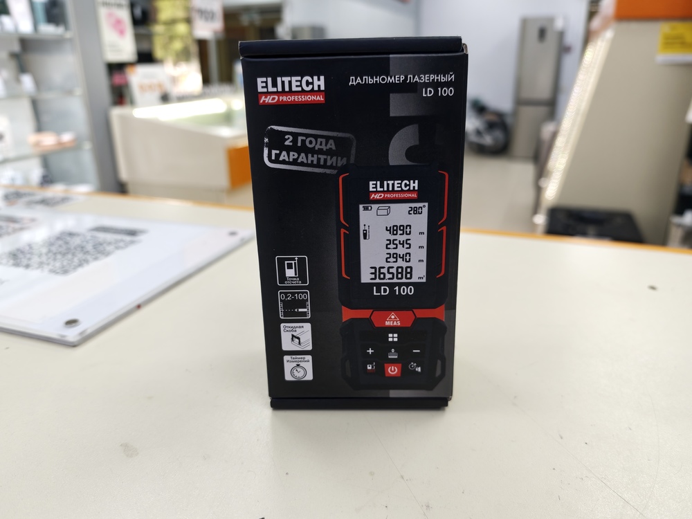 Дальномер ELITECH HD LD100