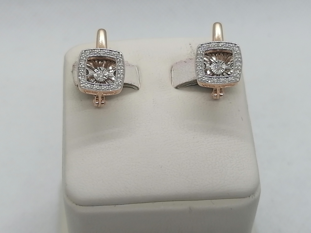 СЕРЬГИ БРИЛЛИАНТ (Au 585)