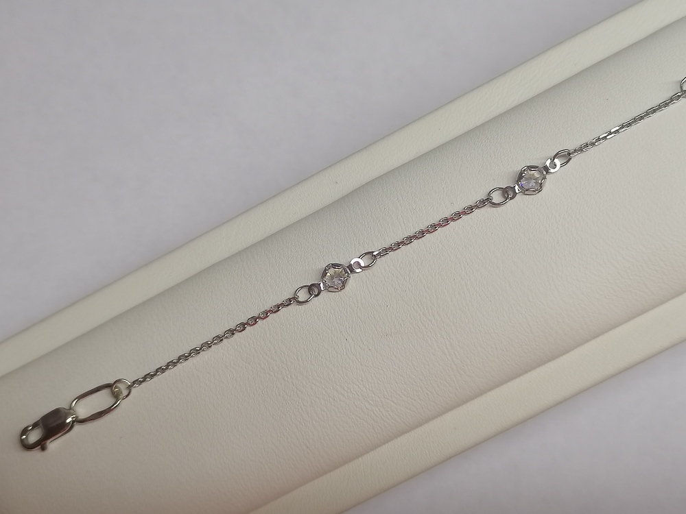 БРАСЛЕТ С КАМНЯМИ (Au 585)