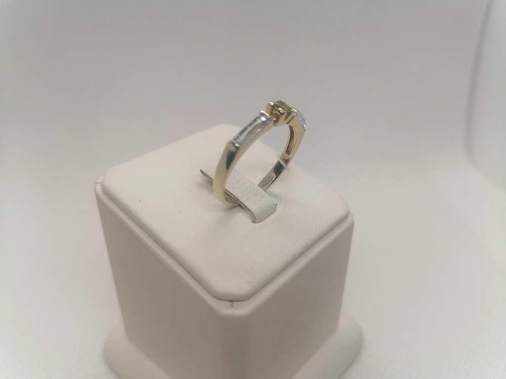 КОЛКМИ585 КОЛЬЦО С КАМНЯМИ (Au 585)