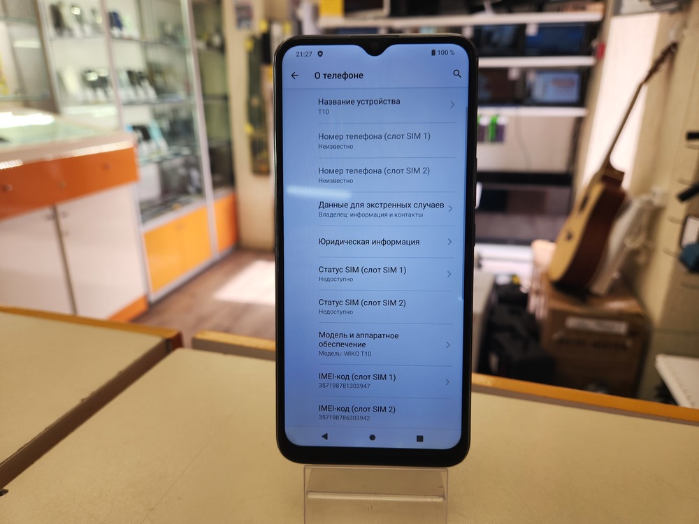 Смартфон WIKO T10