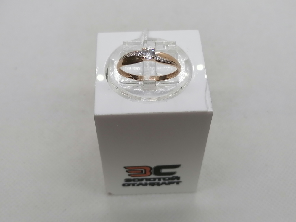 КОЛКМИ375 КОЛЬЦО С КАМНЯМИ (Au 375)