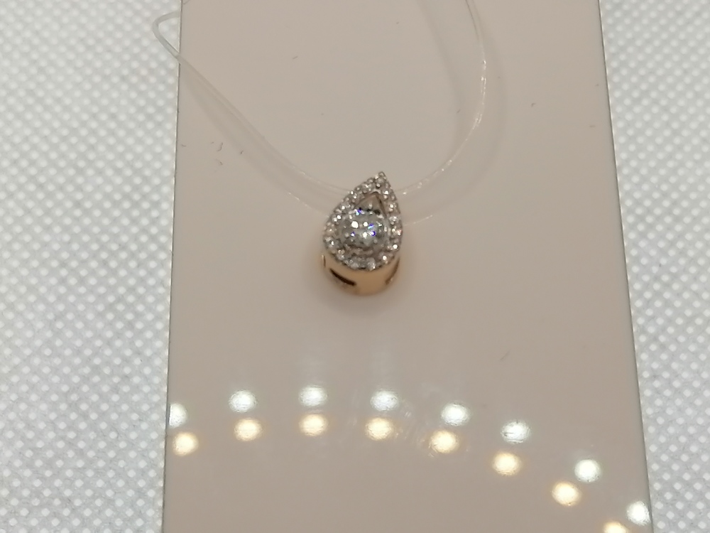 ПОДВЕСКА БРИЛЛИАНТ (Au 585)