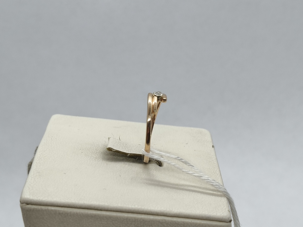 КОЛЬЦО БРИЛЛИАНТ Au 585