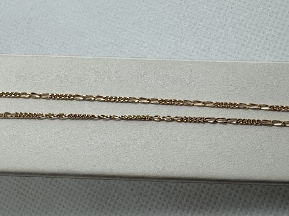 ЦЛФК585 ЦЕПЬ ПОЛНОВЕСНАЯ Фигаро(картье) (Au 585)