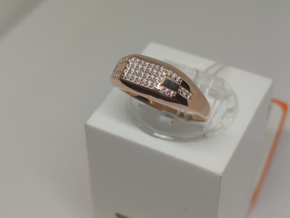 ПЕЧКМИ585 ПЕЧАТКА С КАМНЯМИ (Au 585)