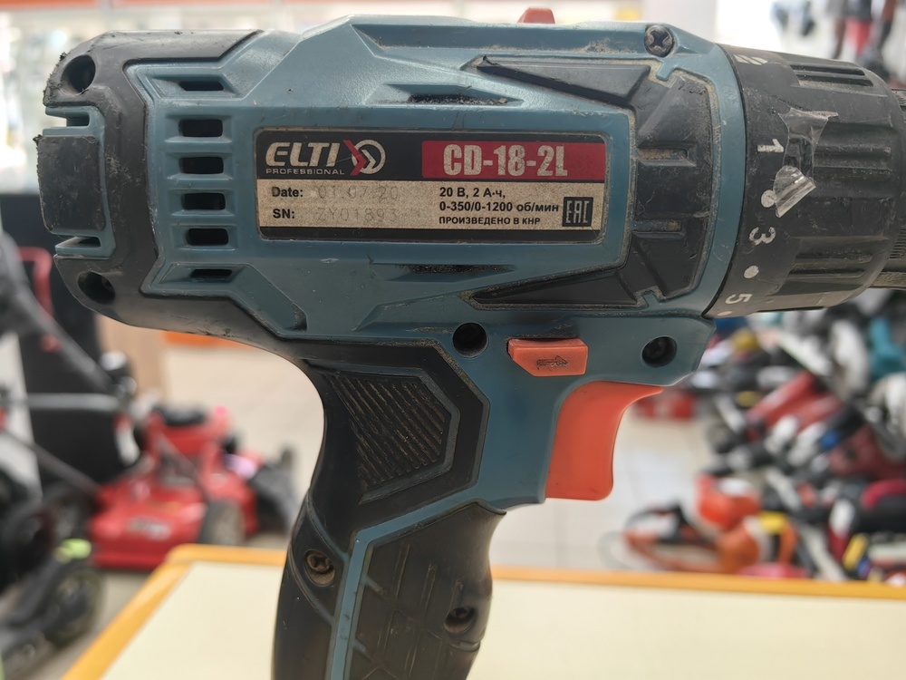Шуруповерт ELTI CD-18-2L