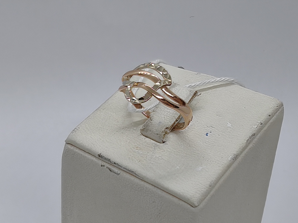 КОЛБКМ585 КОЛЬЦО БЕЗ КАМНЯ (Au 585)