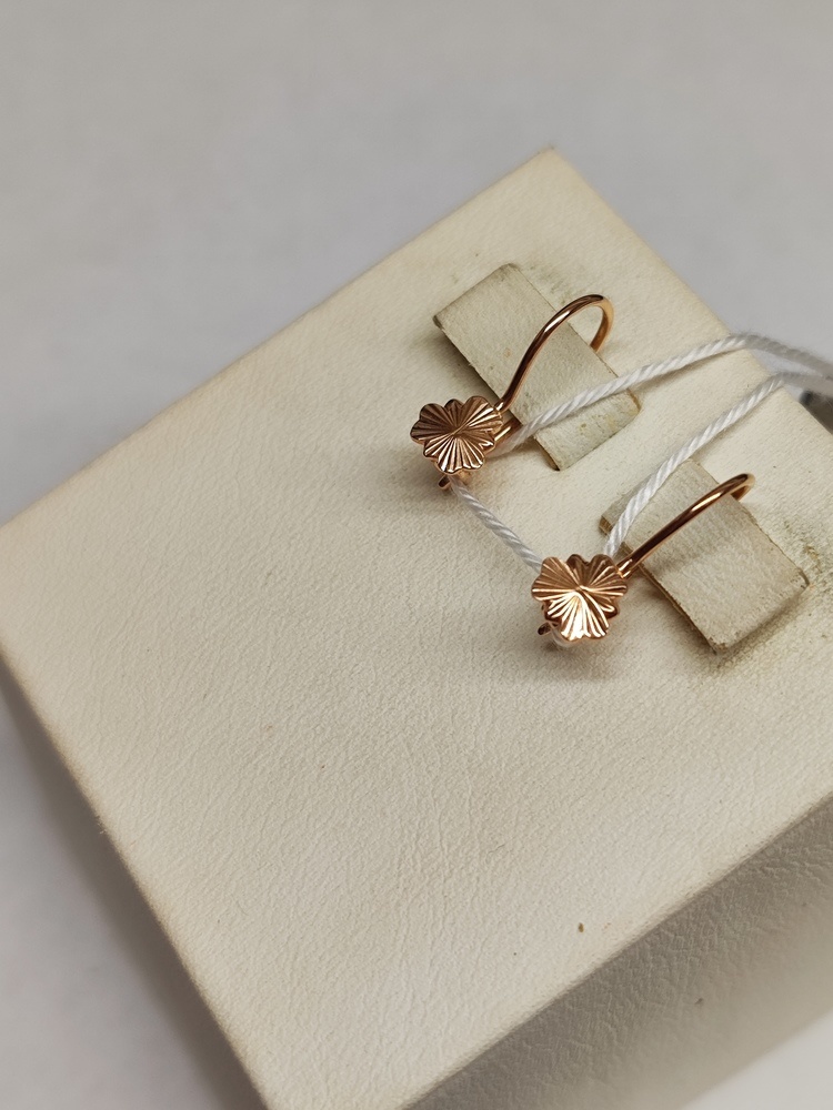 СБКМ585 СЕРЬГИ БЕЗ КАМНЯ (Au 585) СБКМ585 СЕРЬГИ БЕЗ КАМНЯ (Au 585)