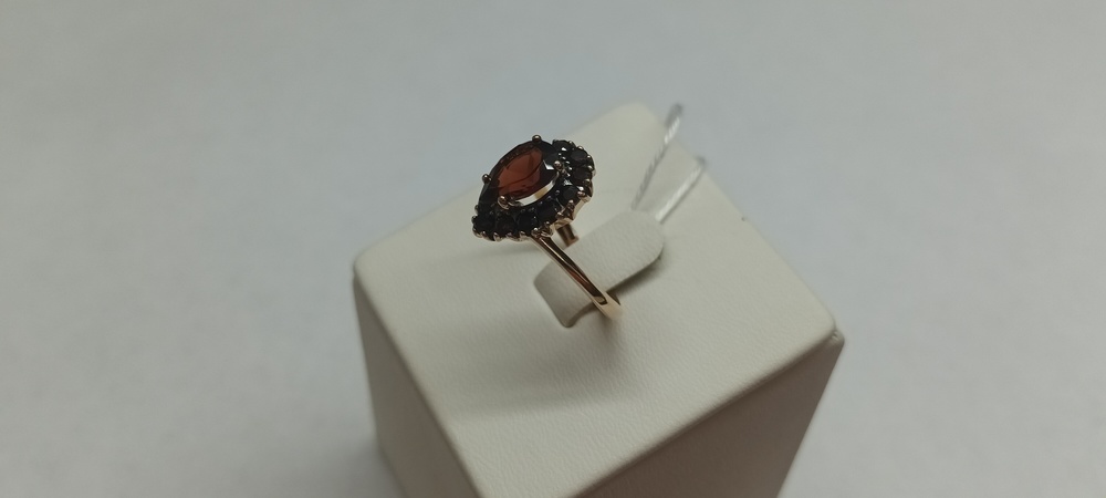 КОЛКМИ585 КОЛЬЦО С КАМНЯМИ (Au 585)