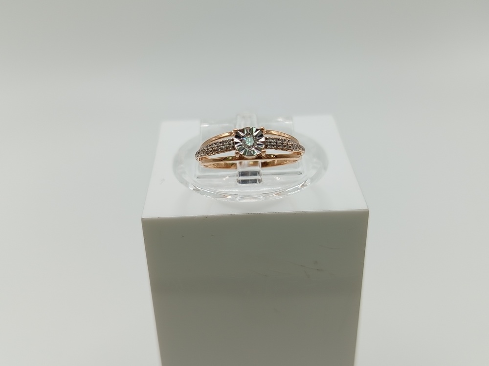 КОЛЬЦО БРИЛЛИАНТ Au 585