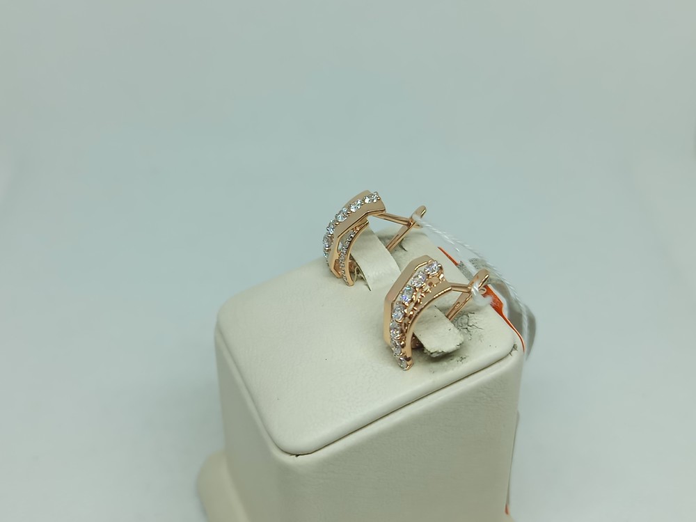 СЕРЬГИ С КАМНЯМИ (Au 585)