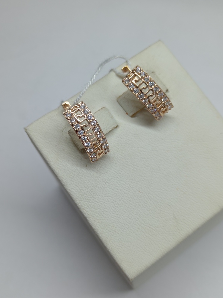 СЕРЬГИ С КАМНЯМИ (Au 585)