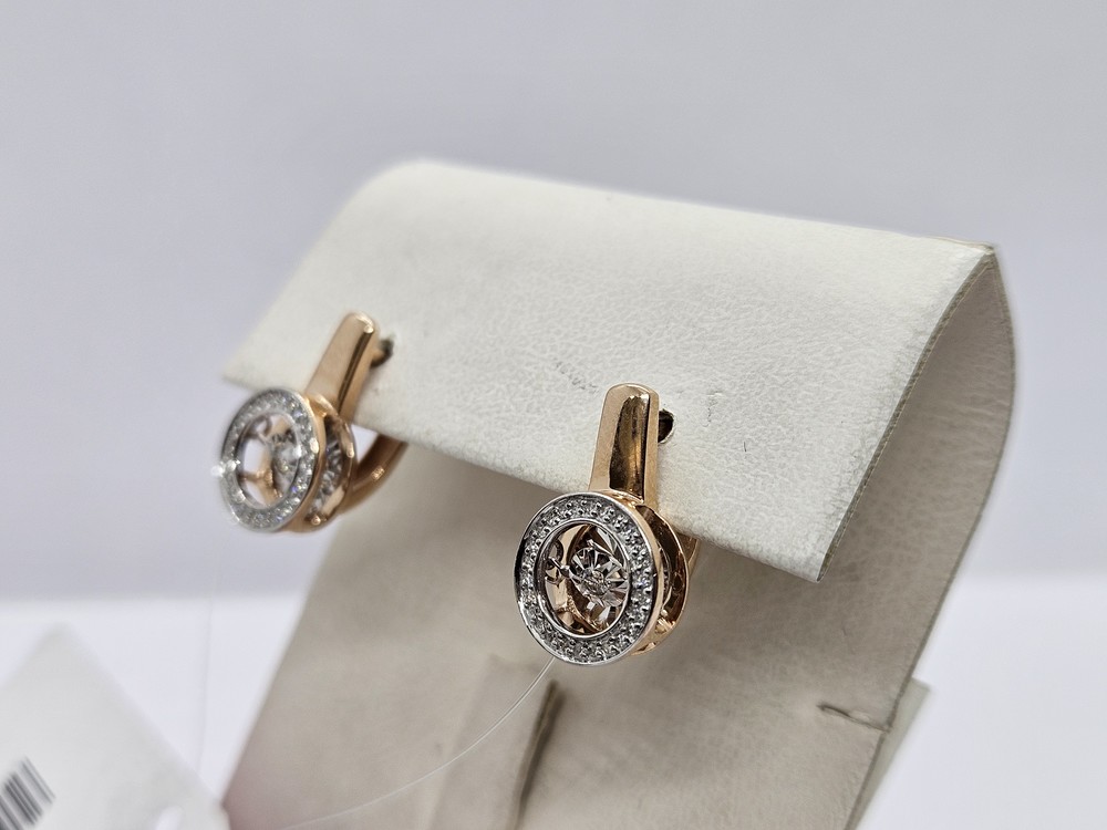 СЕРЬГИ БРИЛЛИАНТ (Au 585)