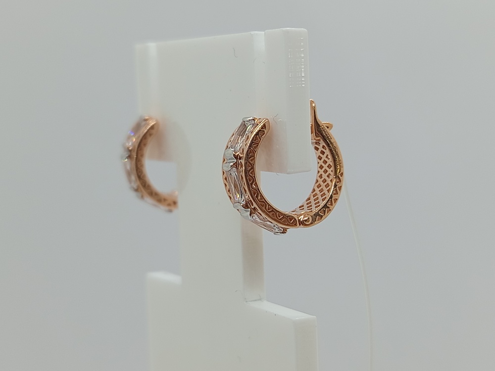 СЕРЬГИ С КАМНЯМИ (Au 585)