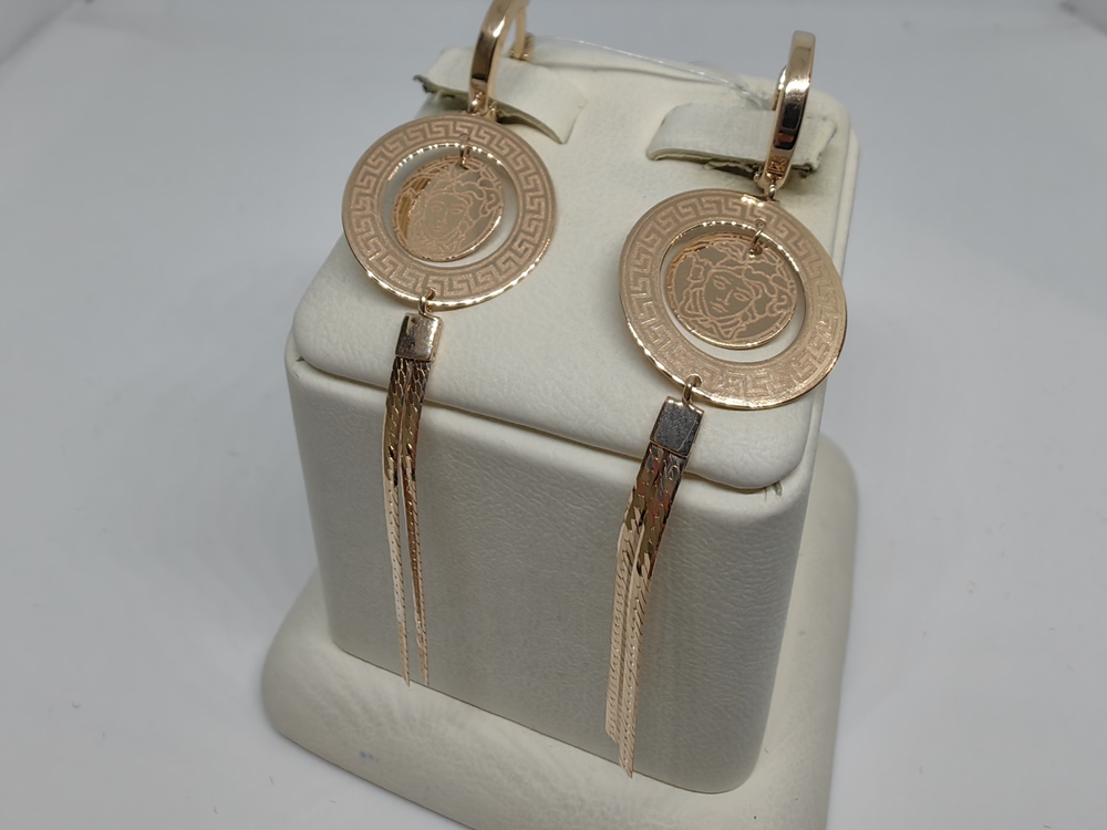 СЕРЬГИ БЕЗ КАМНЯ (Au 585)