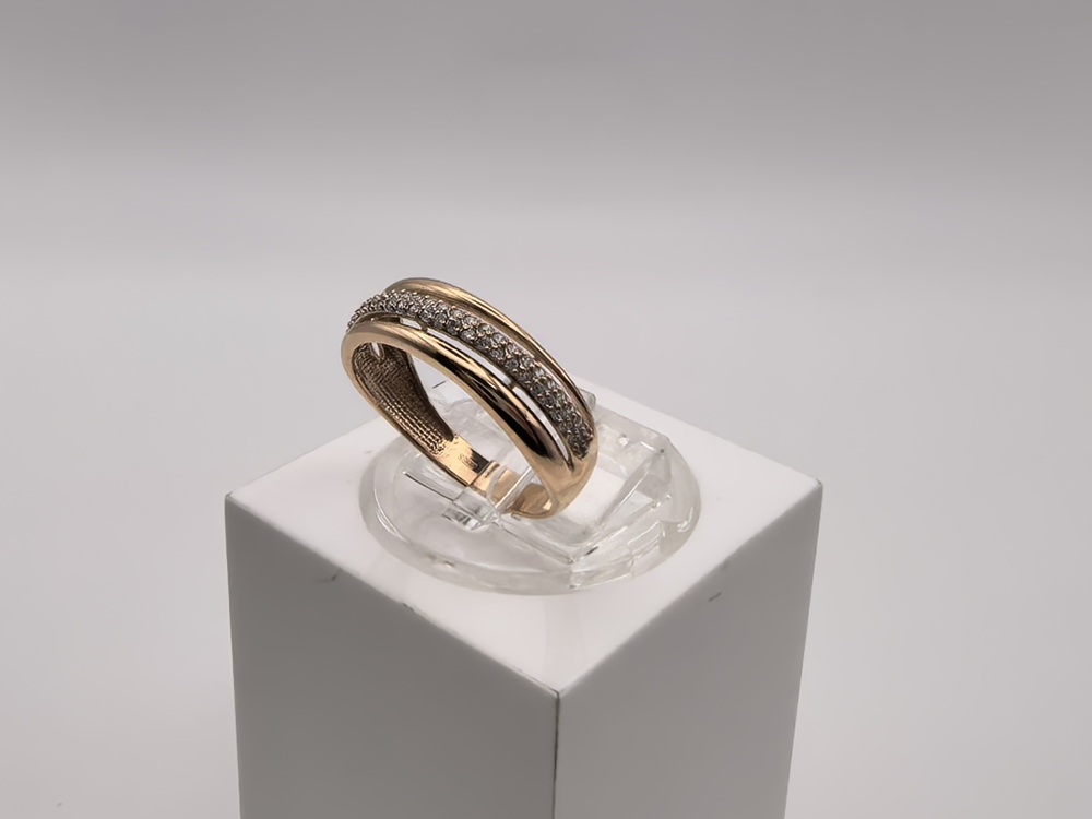 КОЛКМИ585 КОЛЬЦО С КАМНЯМИ (Au 585)