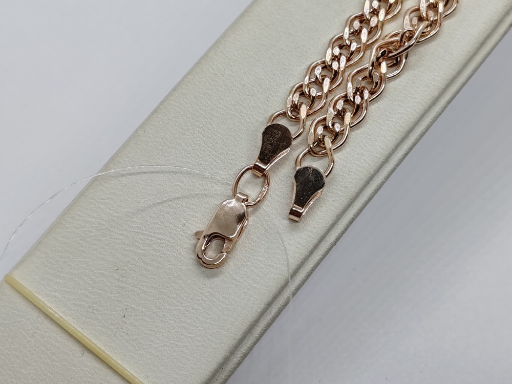 7080155П-19 БРАСЛЕТ ПУСТОТЕЛЫЙ Нона (Au 585)